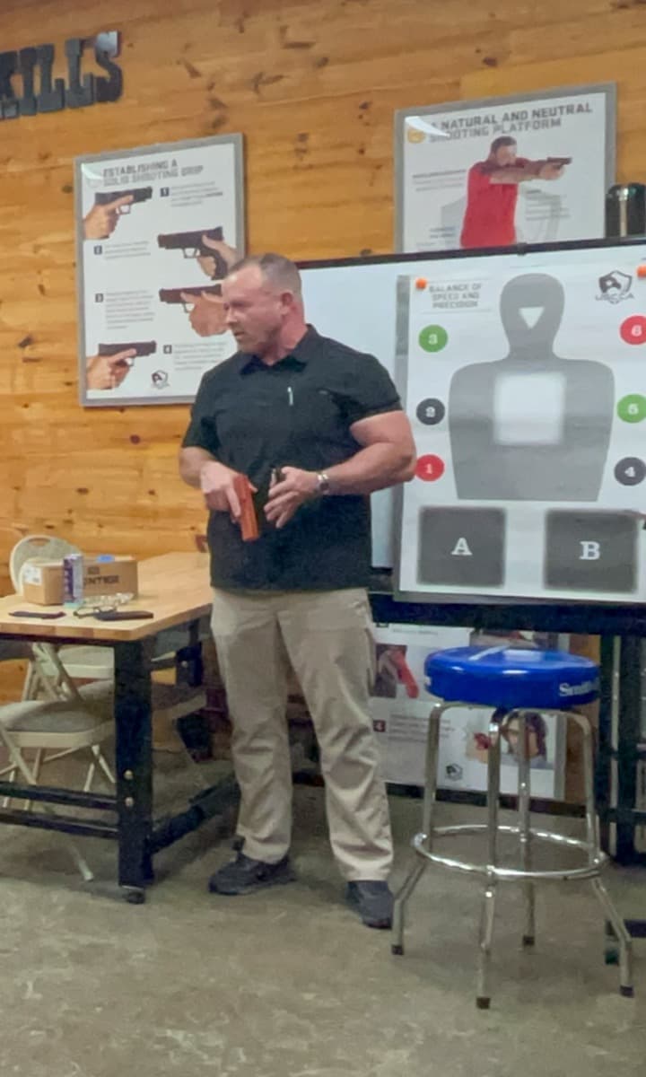 Classroom firearms safety instruction