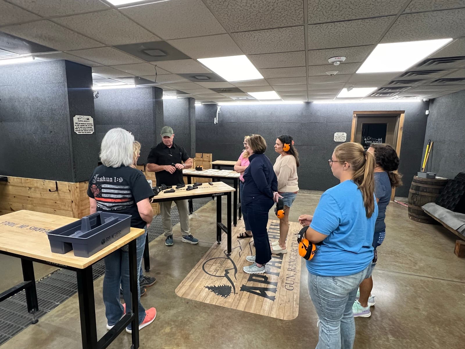 Training partners at Appalachian Range